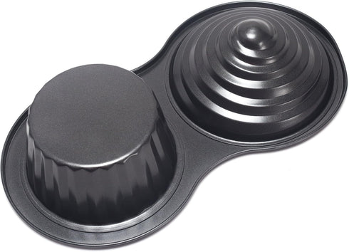 Tosnail Non-stick Giant Cupcake Pan - Jumbo Muffin Mold for Birthday Party
