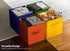 Sorbus Fabric Storage Cubes - 6 Foldable Storage Bins for Organizing Pantry, Toy Box, Clothes Storage & Closet