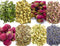 Dried Flowers and Herbs Accessories Decorations 8 Bags Set Dry Flowers Essential