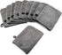 PHOGARY 10 Pack 68 inch Microfiber Body Wash Mitts, Soft Face Mitten, Bath Spa Cloth, Reusable Makeup Remover Mitt
