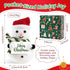 Merry Christmas Crochet Gifts for Women Men, Xmas Handmade Snowman for Family Friends, Funny Winter Christmas Stocking