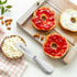 OLULU Butter Knife Spreader, Stainless Steel Butter Cheese Sandwich Spreader Knife, Spreaders for Butter, Cheese