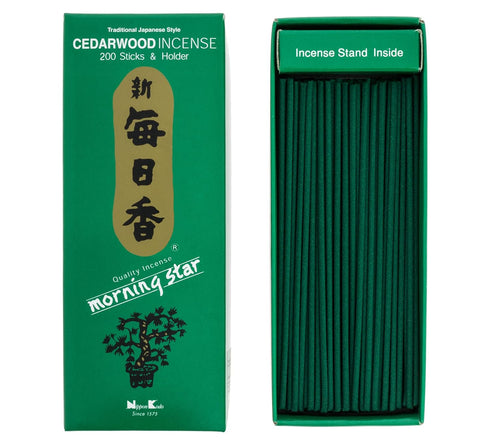 Morning Star Cedarwood, 200 Sticks