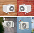 Qualward Mini Split Wall Mounting Bracket for Universal Ductless Air Conditioners, Heavy Duty Support Bracket