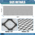 DBHXXMB-HH 15.7in 50ft Plastic Pet & Garden Fence - Black X Roll Multi-Use Decorative Chicken Wire Fencing for Poultry