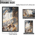 22x34 22 34 Inch 22 34 1 Pack/Black/22 x34 Fxojyvo Engineered Wood Frame, Black Picture Frame for x Poster Puzzle