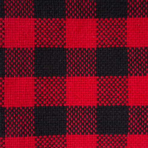 DII Buffalo Check Kitchen Collection - Classic Farmhouse Dishtowel Set, 18x28, Red & Black, 6 Piece