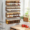SMRCAD Magnetic Spice Rack for Refrigerator, 4pack Magnetic Shelf for Fridge Space