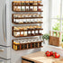SMRCAD Magnetic Spice Rack for Refrigerator, 4pack Magnetic Shelf for Fridge Space