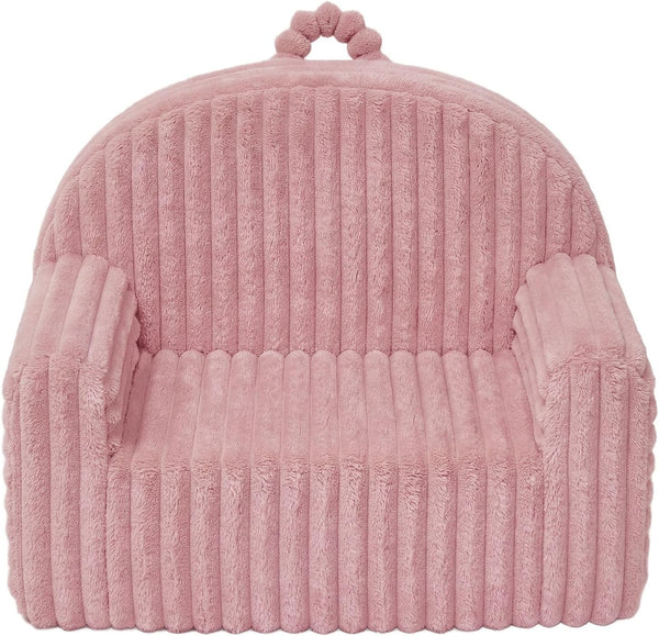 Blissful Diary Toddler Chair, Snuggly Soft Kids Sofa Chair, Supportive Toddler Couch