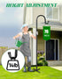 76 Inch 5 XDW-GIFTS Bird Feeder Pole for Outdoor, Shepherds Hooks Heavy Duty Garden Pole for Hanging Plant Basket