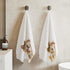 Cabana Bro 16x24 Inch Set 2 Funny Cowboy Golden Retriever Kitchen Towels, Golden Retriever Gifts for Women Men, Dog