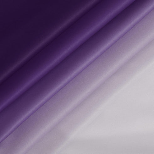 72 inches 52" 2 PONY DANCE Bedroom Curtains Long - Double Layered Ombre Panels with White Sheer Overlay, Purple Bedroom