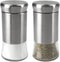 Home Basics 2 Piece Essence Salt & Pepper Shaker, Multicolored, Silver