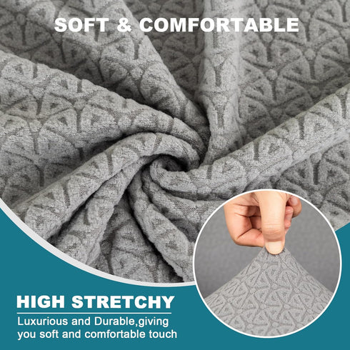 38) KRFOONN Rectangle Ottoman Covers Stretch Folding Storage Ottoman Bench Cover Printed Storage Ottoman Folding