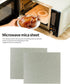 2 PCS Waveguide Cover, Universal Mica Sheet for Microwave Oven, Free Cutting Size 150X120mm