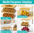 Four Flowers 2 Pack Trash Bag Holder Dispenser for Kitchen, Laundry Room Trash Bag Holder, Acrylic Trash Bag Dispenser