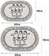 Funny Bath Mats Cute Cartoon Bath Rugs, Soft Non Slip Bathroom Door Mat, Durable Living Room Kitchen Rug