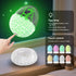 MTDYHY 2th 20 Generation Dragon Egg Digital Clock Ok to Wake Up Alarm Clock with Night Light / Lullaby White