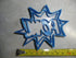 POW SIGN QUOTE SUPERHERO COOKIE CUTTER, MADE IN USA PR3196