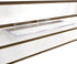 4" 10" 2 Pack Clear Acrylic Slatwall Shoe Shelf, D x L Flat Acrylic Shoe Display Shelf