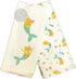 ENVOGUE Cute Mercats Cat Mermaids Swimming with Fish, Set of Two Decorative Novelty Kitchen Hand Towels