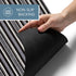 SoHome Ultra Thin Indoor Door Mat Kitchen Mat, Low Profile Stain Resistant Nonslip Design, 24"x35", Gray