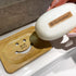 mimosu Bamboo Soap Dish with Drain, Eco-Friendly Wooden Holder for Shampoo Bars, Zero Waste Bathroom Tray