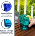US Acrylic Optix 14oz Reusable Drinking Glasses (Set of 8) in Coastal Colors | BPA-Free Tumblers, Made in USA |