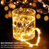 24 Pack 7Ft 20 3 Yellow Fairy Lights LED Twinkle String Lights Modes Battery Operated Waterproof Firefly Starry