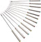 Fox Run Stainless Steel Fondue Forks, 9.5", 9.25 x 0.5 x 0.5, Metallic