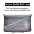 2 pack Additional Bottom Plate Black Insulated Grocery shopping bag , Delivery,pizza,reusable bags, Sturdy