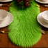 12 36 Inches FabricLA Baby Blue Faux Fur Accent Cut x with Rounded Edges for Holiday & Christmas Decor