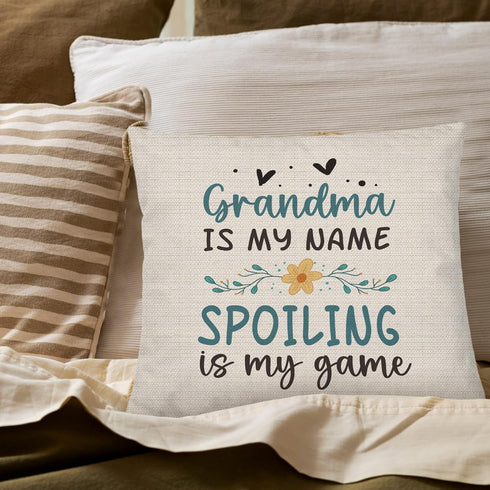 PUHEI 18x18, Grandma Pillow Covers Grandma Gifts from Grandchildren, Best Grandma Gifts, Grandma Gifts Ideas, Grandma