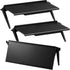 Jetec 3 Pieces Screen Top Shelf TV Top Storage Bracket 2-leg Adjustable