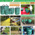 3-Pack 32 (D18,H30 inch) Trimmings 4 Standard Gallon Lawn Garden Bags Yard Waste Bags with Gardening Gloves - Reusable
