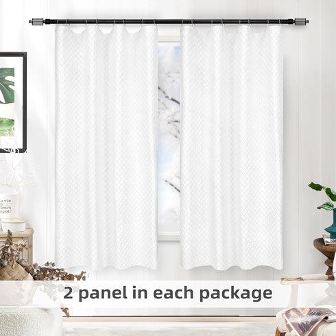 50 Inches 68 Inches DriftAway Soundproof Thermal Insulated Quilted Curtain Liners for Bedroom Sound Barrier Blackout