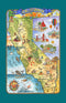 Kay Dee Designs F2176 Adventure Destinations Poster Style Tea Towel, California, 1 Piece, 18" x 28"