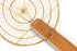 Craft Wok Small 6-Inch Brass Mesh Strainer/Spider Skimmer, Robust Kitchen Tool for Frying & Straining