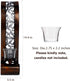 Shelving Solution 14.4 3.5 Inch, Set 2 Wall Sconce x with Tea Light Candle Holder Antique Bronze Style Metal Wall Art