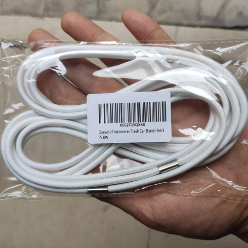 Trash Can Rubber Bands, Trash Bag Elastic Band Set of 3