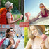 Portable Handheld Fan Rechargeable: Mini Personal Fan with 4 Speeds, USB 2600mAh Battery for Kids, Travel, Office