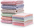 AOTBAT Kitchen Towels and Dishcloths Set, 16 x 25 12 12, Set of