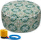 FUNHOME Inflatable Stool Ottoman Footrest with Handle, All Weather Footrest Seat with