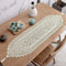 RHVQ 2Pcs Lace Table Runners with Tassels, Farmhouse Boho Doily Vintage Floral Dollies