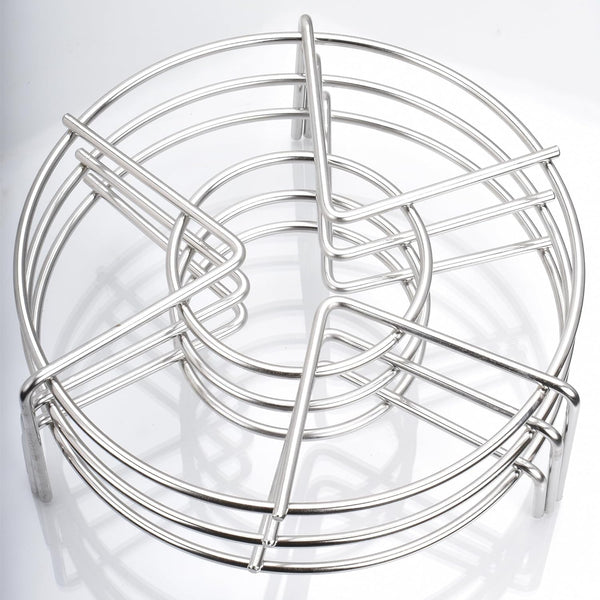 Alele 7-Inch Stainless Steel Steam Rack Trivet for Electric Pressure Cooker, 3-Pack