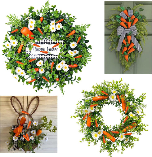 30 Tuxiaobu Mini Artificial Fake Carrots, Plastic Foam Carrot Photography Prop Ornament, Pcs