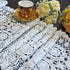 15.7"x47" USTIDE Handmade Crochet Table Runner White Rectangular Cotton Lace Table Runners Table Doily for Dresser