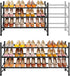 Tajsoon Expandable Shoe Rack for Closet 3 Tier, 28-41Adjustable & Stackable Shoe