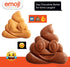 Emoji Poop Mini Waffle Maker - 4" Waffler Iron for Cute Smiley Face Pancakes or Waffles, Electric Non-Stick